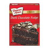 Duncan Hines&nbsp;Cake Mix&nbsp;Moist Deluxe Dark Chocolate Fudge Full-Size Picture